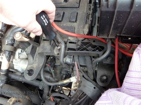 Замена масла в АКПП 02E типа DSG