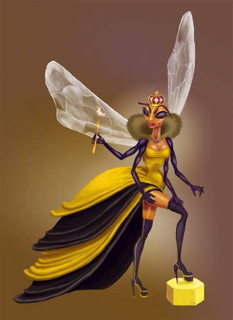 Fantasy Bee Queen Queen Bee Costume Queen Bees Art Queen Bees