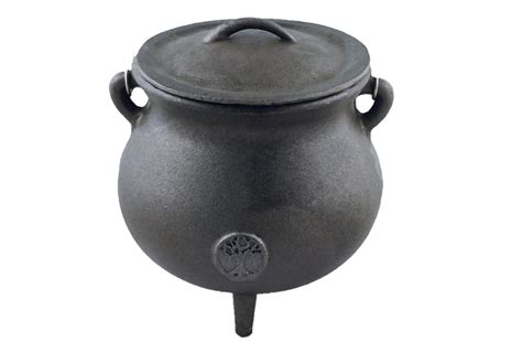Tree Of Life Cast Iron Cauldron 7 In United States