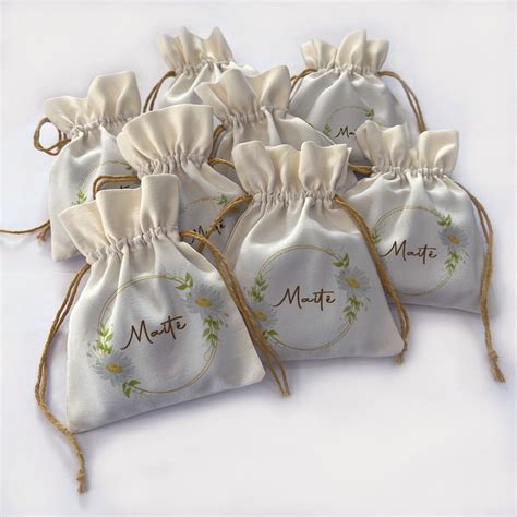 Saquinho Personalizado Para Lembrancinha - Kit 30 Saquinhos Personalizado Lembrancinha Maternidade Margarida ...