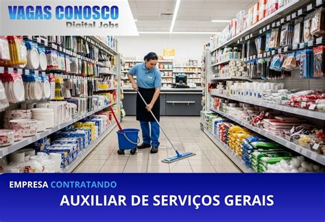 Auxiliar De Serviço Gerais - AUXILIAR DE SERVIÇOS GERAIS