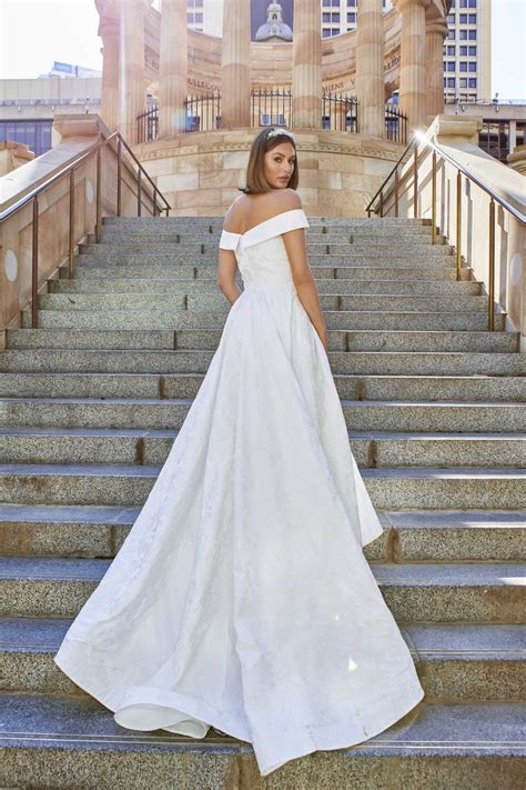 Elegant off shoulder wedding gown 60 photos - Astyledwedding.com