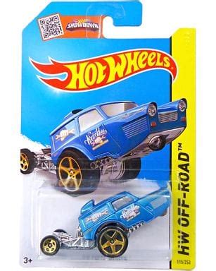 駿河屋 1 64 HW POPPA WHEELIE ブルー Hot Wheels HW OFF ROAD CFJ53 07B3