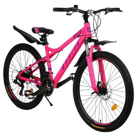Велосипед скоростной 26 "Daring" розовый, 21 скорость (Shimano ...