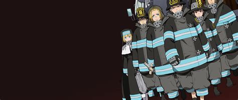Fire Force Characters Special Fire Force Company 8 8k 32 Wallpaper