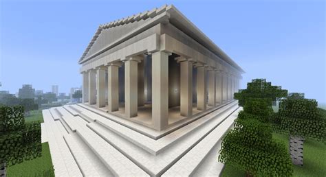 Greek temple Minecraft Map