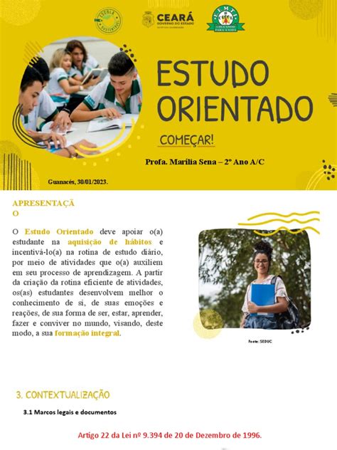 Atividades de Estudo Orientado para Alunos | PDF | Aprendizado