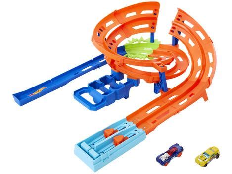 Pista Hot Wheels Action Circuito Giro Veloz Mattel Pistas De Brinquedo Magazine Luiza