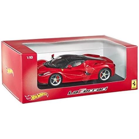 Mattel Hot Wheels Elite Heritage Laferrari Matte Black Bly Replika Mobil Istimewa