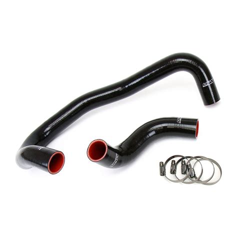 Hps Performance Black Silicone Radiator Hose Kit Coolant Compatible For