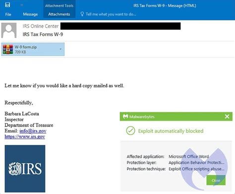 Los Atacantes Env An Correos Electr Nicos De Phishing Del Irs Para