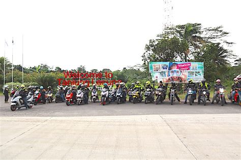 komunitas bcm gelar fun touring  ujung kulon oto mounture