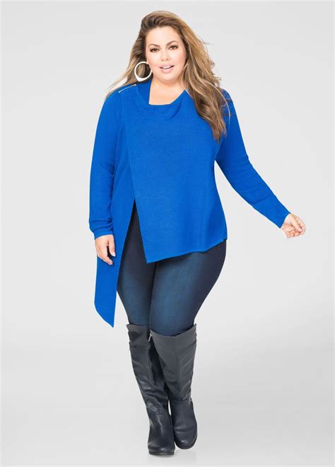 Zip Shoulder Wrap Sweater Zip Shoulder Wrap Sweater Plus Size Sweaters Plus Size Wrap Sweater