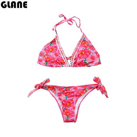 Sexy Brazilian Bikini Swimwear Women Swimsuit Push Up Bandage Swimming Bathing Suit Female