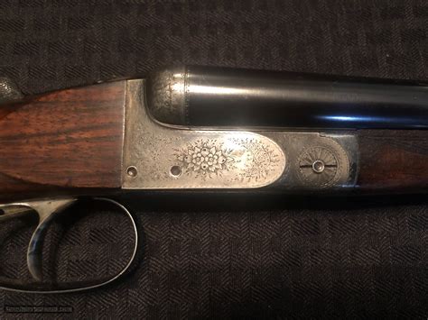 Vintage Belgium Side By Side 32 Gauge Shotgun
