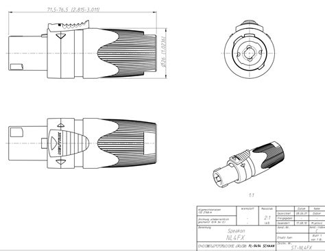 Neutrik NL4FX Speakon Female 4 Pole Cable Connector - Douglas Connection