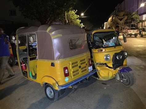 Drunk Woman Wrecks 3 Indian Tuk Tuks ⋆ Cambodia News English