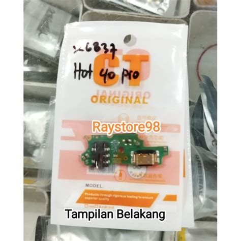 Jual Fleksibel Charger Infinix Hot 40 Pro X6837 Flexibel Flexible Papan Konektor Cas PCB Board