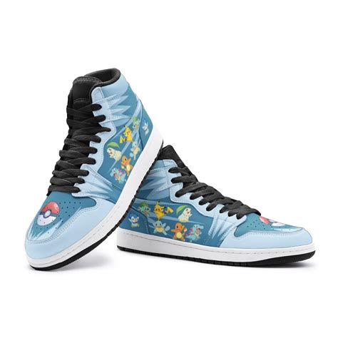 Starters Pokemon Mid 1 Basketball Shoes Animebape