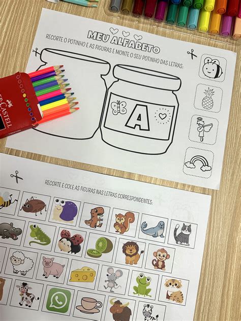 Alfabeto Interativo - Meu Alfabeto Interativo – Atividades Pedagógicas Criativas para ...
