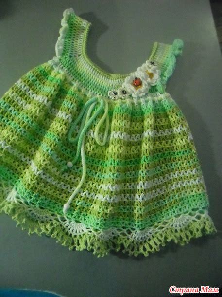 Два платюшка из одной пряжи. - Вязание - Страна Мам