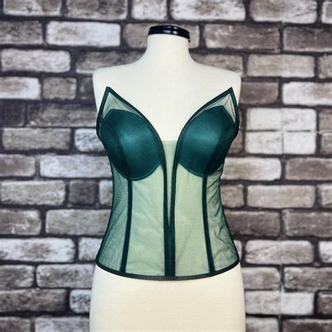 Green Lingerie Etsy