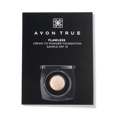 Avon True Cream To Powder Foundation G Sample Light Nude