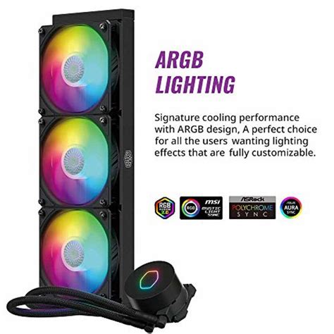 Cooler Master MasterLiquid ML360L V2 ARGB CPU Cooler - Specs, Compare ...