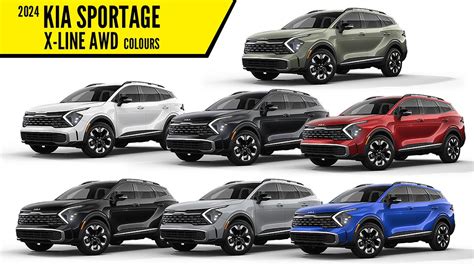 New Kia Sportage 2024 Colors Reine Charlena