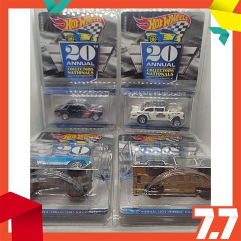 HOT WHEELS Hot Wheels 20th Annual Collectors Nationals LOW NUMBER 2 DIGIT SN Shopee Malaysia