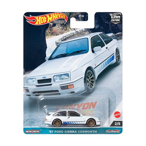 Miniatura Hot Wheels Premium Ford Sierra Cosworth Counting Minis