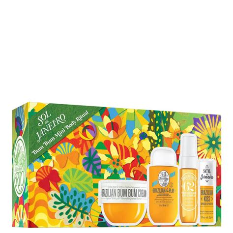 Набор косметики для ухода за кожей Sol de Janeiro Bum Bum Mini Body ...
