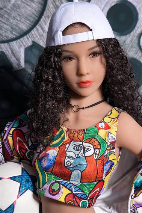 Cm Curly Hair Light Tan Skin Sex Doll