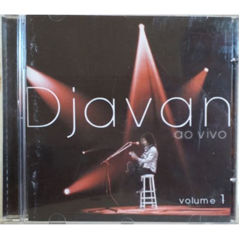 Cd Djavan Ao Vivo Vol 1 Shopee Brasil