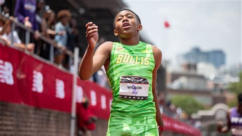 Quincy Wilson Runs 4599 For 400m As A High School Freshman At New