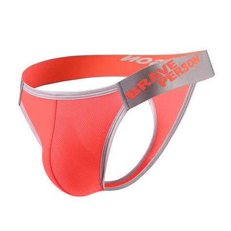 Brave Person Gay Swim Thong Men Swimwear Briefs Tanga String Homme Sexy Hot Porno Bikini Bathing