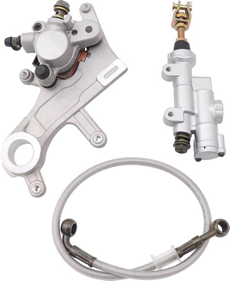 Amazon.com: Yeeta Rear Brake Caliper and Master Cylinder Hose Assembly ...