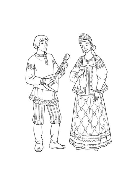 Русский Народный Костюм Мужской Фото Рисунок — Mixyfotos.ru