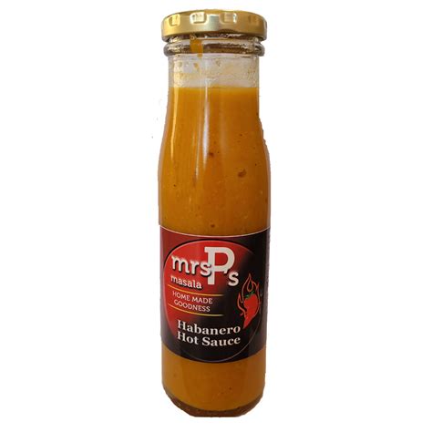 Habanero Hot Sauce Ml Mrs P S