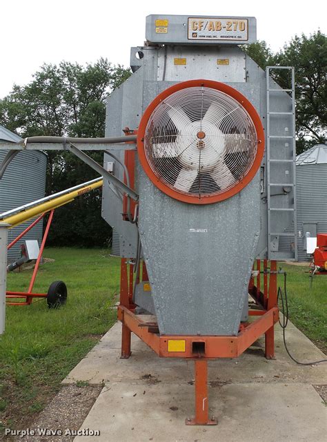 Farm Fans Cf Ab 270 Grain Dryer In Westbrook Mn Item Al9114 Sold
