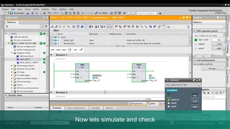 Tia Portal Min And Max Function Block Youtube