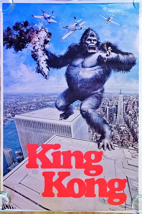 King Kong Original Vintage 1976 Movie Poster Etsy