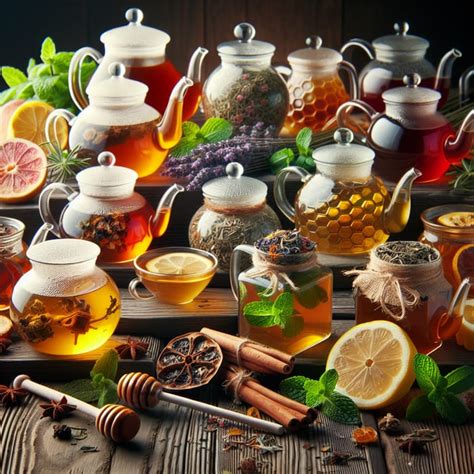 Maximize Flavor & Aroma with Herbal Teas for Health | AI Art Generator ...