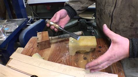 Cutting Up Beeswax - YouTube