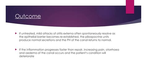 Otitis Externa Ear Powerpoint Presentation Ppt