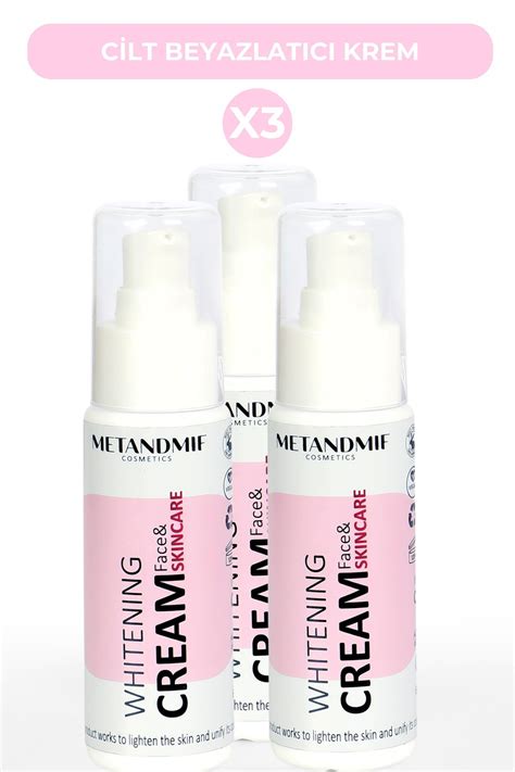 METANDMIF Cilt Beyazlatıcı Krem Lü Yüz Koltuk Altı Dirsek Bikini Bölgesi Için Aydınlatıcı