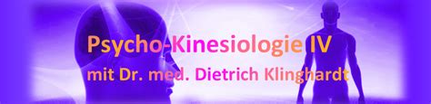 Psycho Kinesiologie Iv Institut F R Neurobiologie Nach Dr Klinghardt