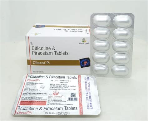 Citicoline Mg Piracetam Mg Tablets For Hospital Use Grade