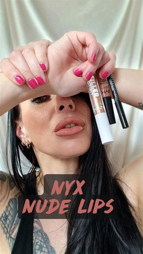 Nyx Nude Lips Lips Daily Makeup Editorial Makeup