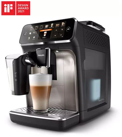 Philips 5400 Series Полностью автоматическая эспрессо-кофемашина EP5447 ...